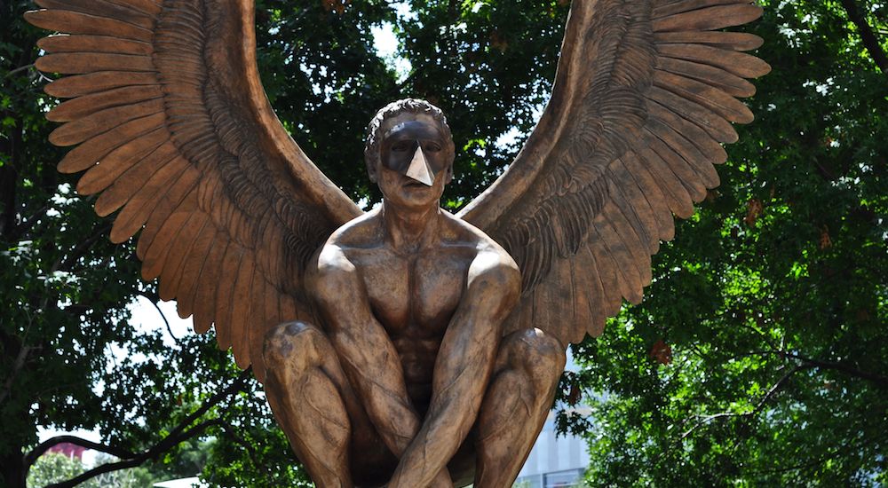 Old Nudist Gallery 2014 - Sculpture of Male Nude Declared Porn by Some Texans - National Coalition  Against Censorship