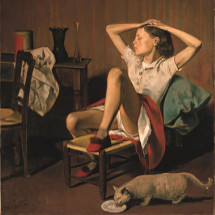Therese Dreaming by Balthus