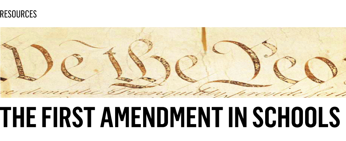 The First Amendment In Schools The First Amendment And Public Schools National Coalition Against Censorship