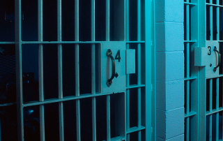 Prison cell doors