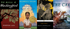 Cover images of books challenged in Burbank California school district