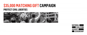 $35,000 Matching Gift Campaign banner