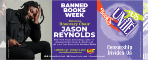 Jason Reynolds headlines Banned Books Week 2021