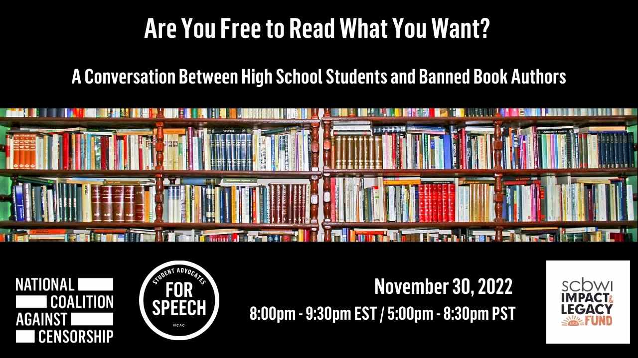 Banned Authors to Meet with Student Advocates for Speech - National ...