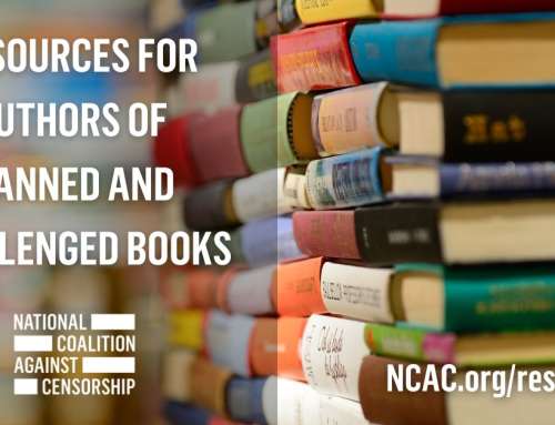 NCAC releases new resource for authors of banned or challenged books