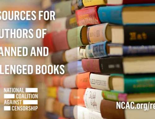 NCAC releases new resource for authors of banned or challenged books