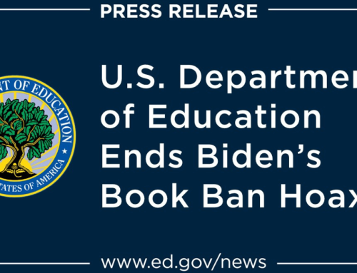 Statement from the Kids’ Right to Read Project on the U.S. Department of Education’s Dismissal of Book Bans as a “Hoax”