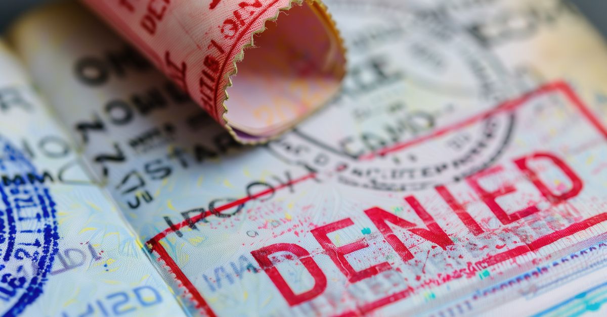 A denied Visa