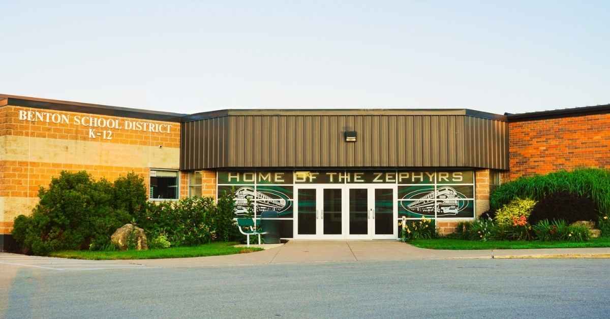 Benton School District building
